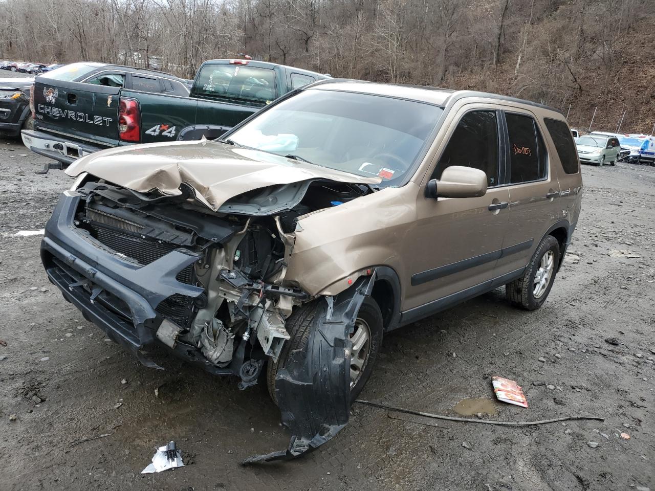 Obraz 1 z 2004 HONDA CR-V EX 2004 z VIN SHSRD78884U225779