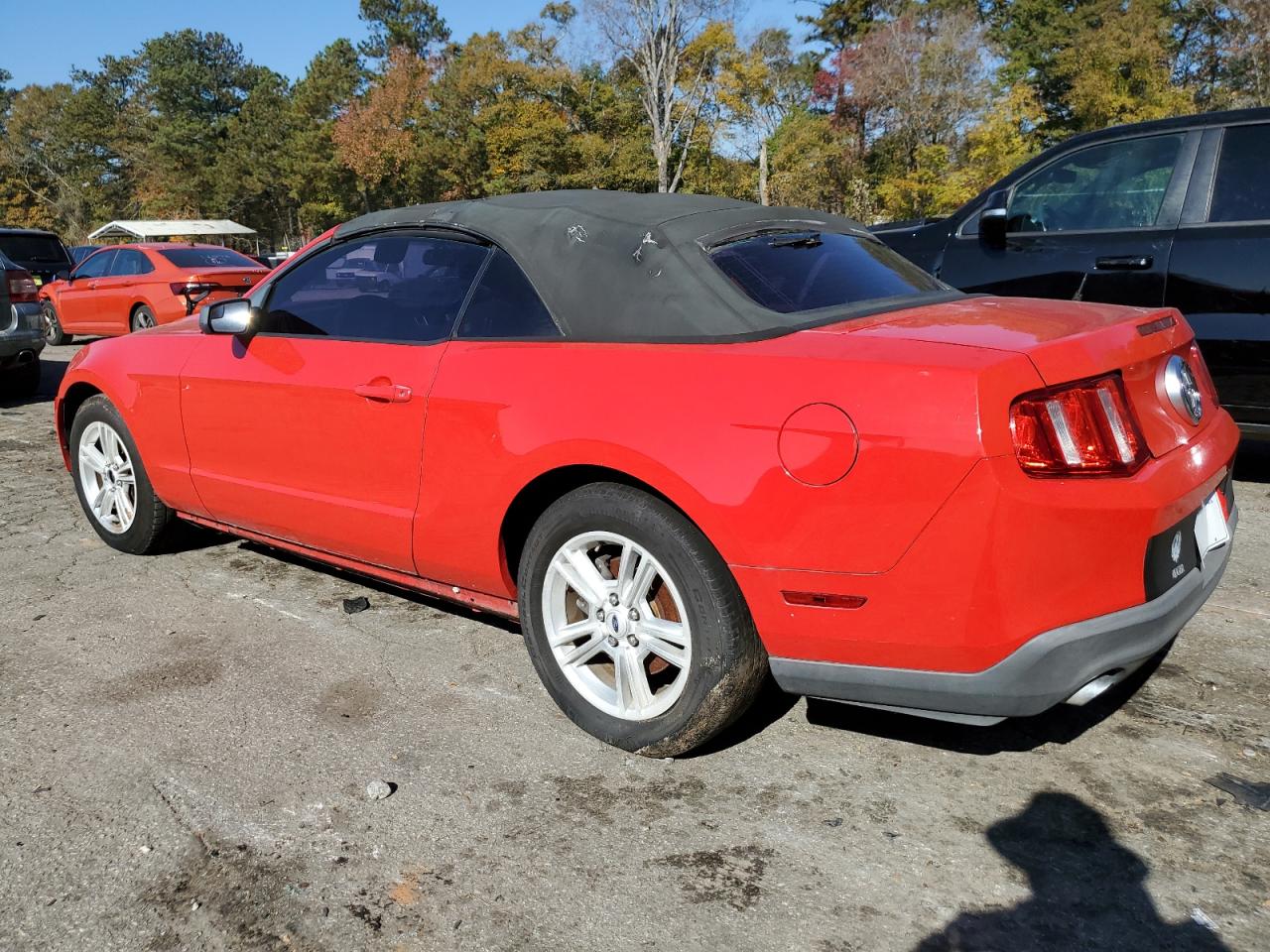 Image 2 of 2012 FORD MUSTANG  2012 with VIN 1ZVBP8EM7C5265288