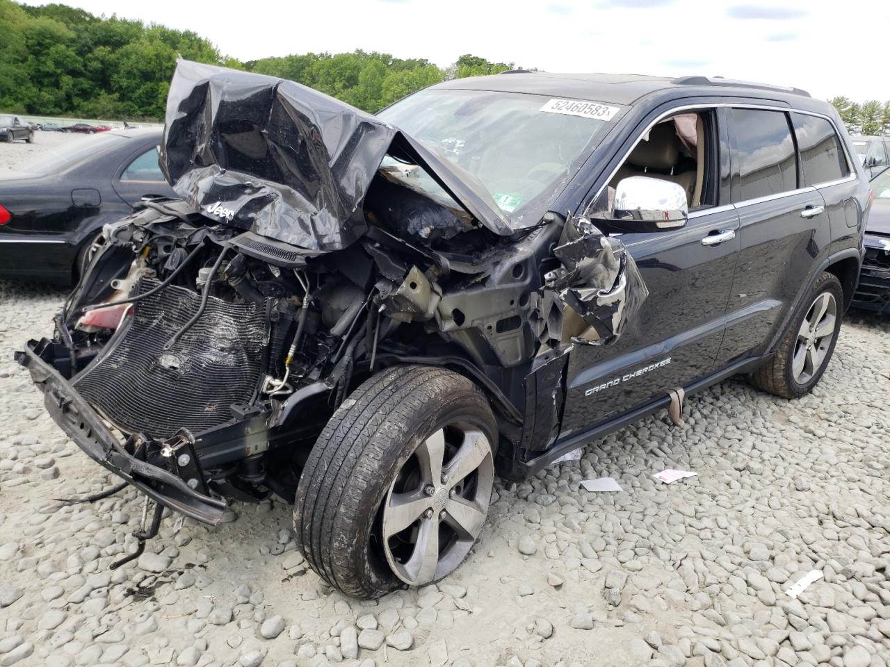 Image 1 of 2015 JEEP GRAND CHEROKEE LIMITED 2015 with VIN 1C4RJFBGXFC813497