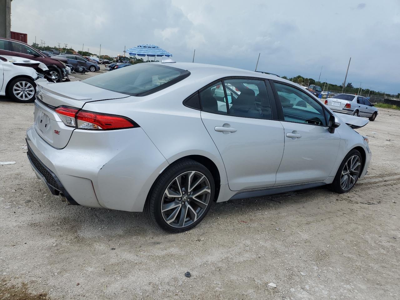 Image 3 of 2021 TOYOTA COROLLA SE 2021 with VIN 5YFS4MCE5MP094822