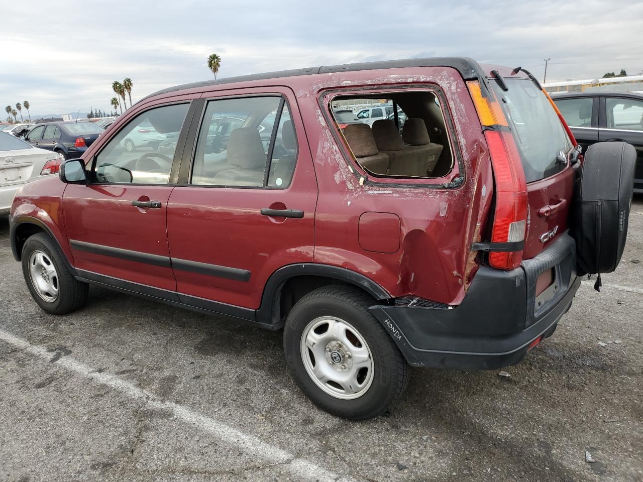 Изображение 2 2004 HONDA CR-V LX 2004 с VIN JHLRD68454C020015