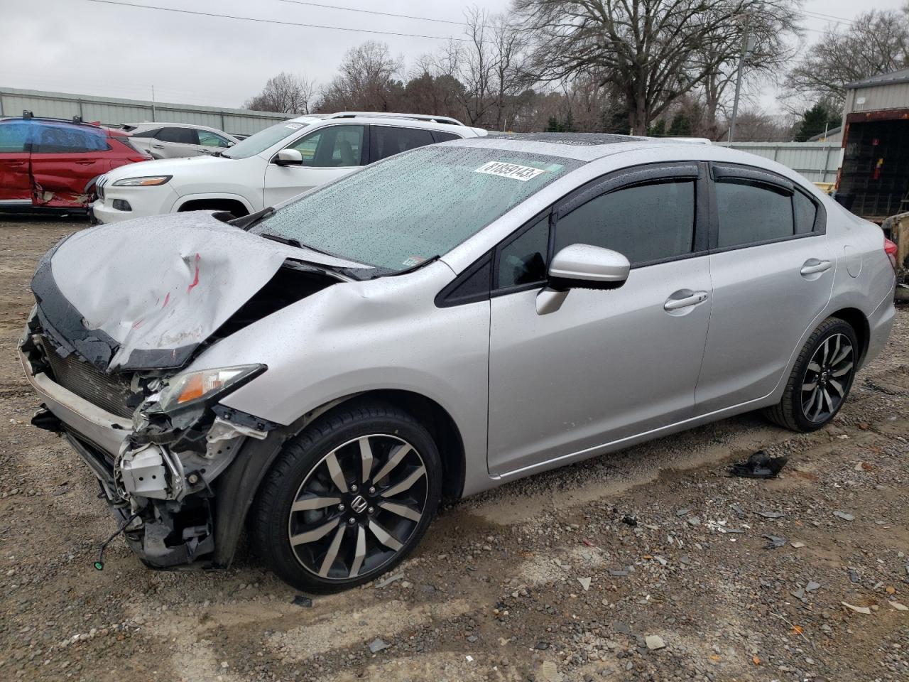 Image 1 of 2015 HONDA CIVIC EXL 2015 with VIN 19XFB2F93FE091982
