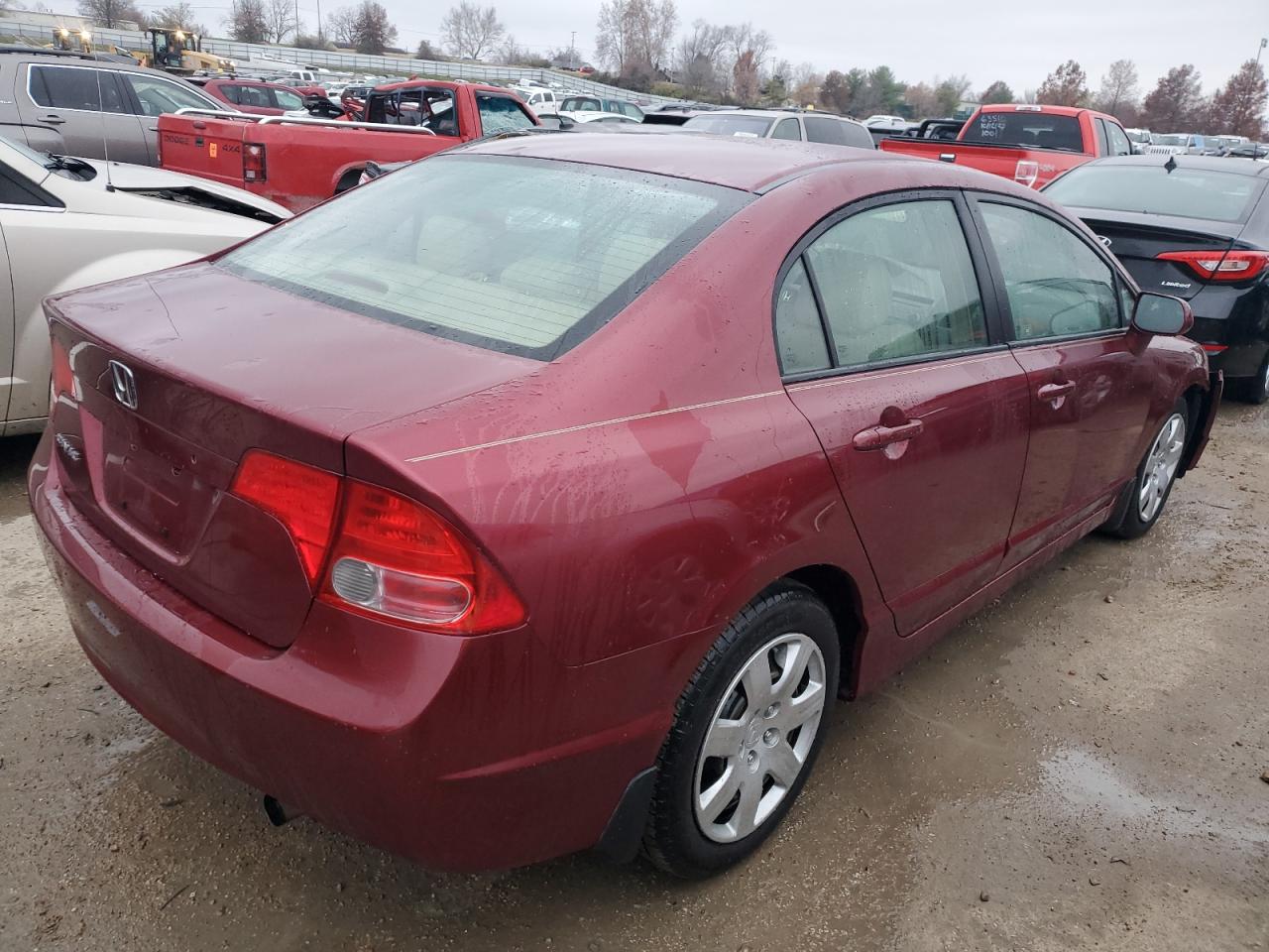 Изображение 3 2008 HONDA CIVIC LX 2008 с VIN 1HGFA16568L117545