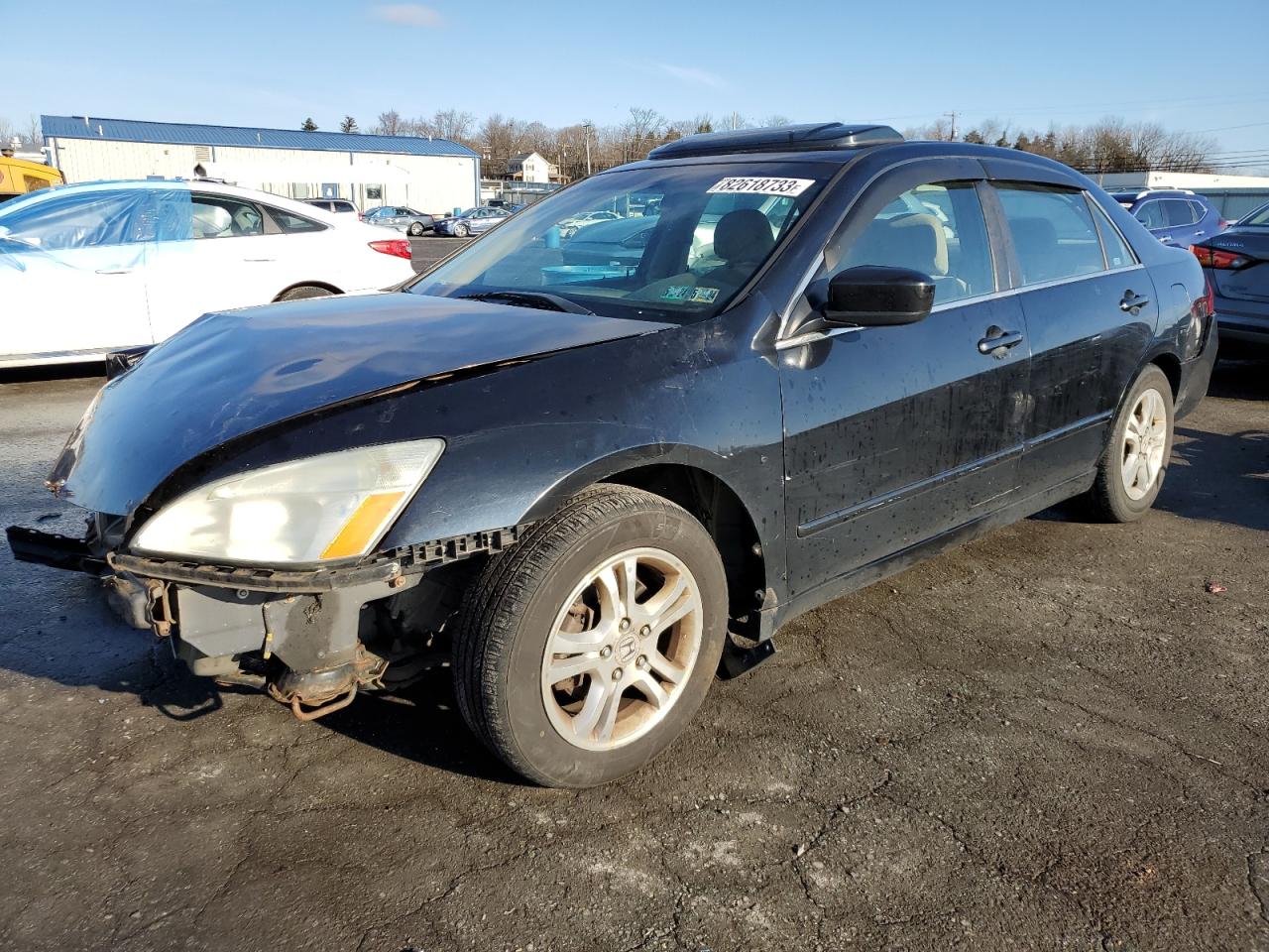 Image 1 of 2007 HONDA ACCORD EX 2007 with VIN 1HGCM56777A059491
