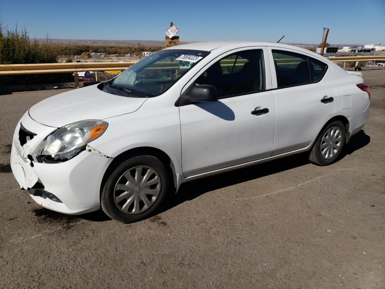 Image 1 of 2014 NISSAN VERSA S 2014 with VIN 3N1CN7AP5EL840355