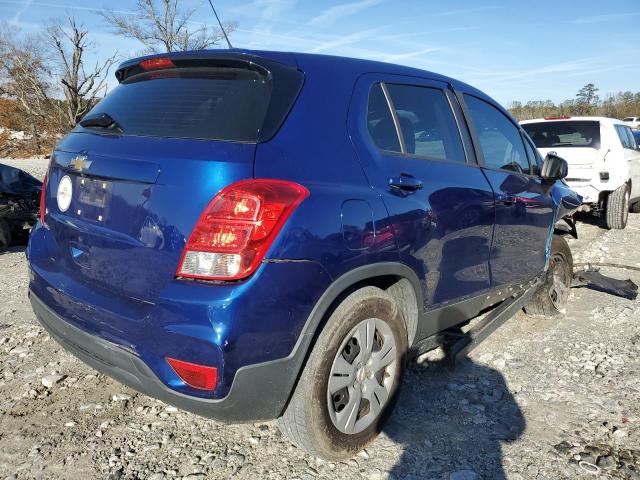 Image 3 of 2017 CHEVROLET TRAX LS 2017 with VIN 3GNCJKSB0HL160339