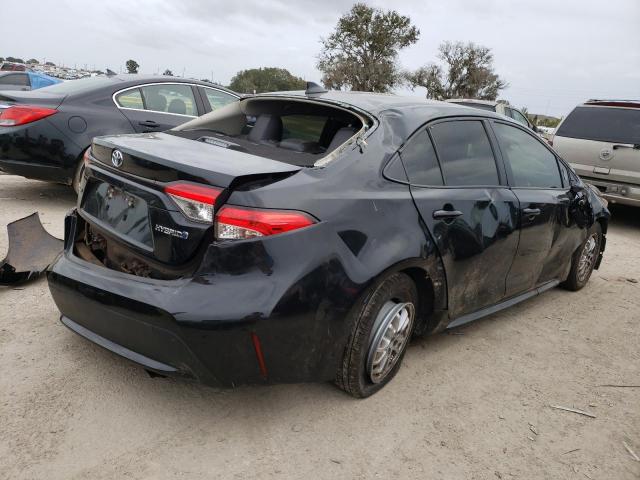 Image 3 of 2022 TOYOTA COROLLA LE 2022 with VIN JTDEAMDE8NJ035872