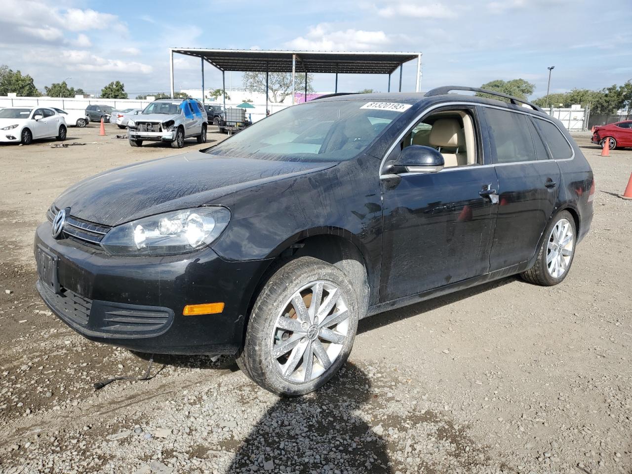 Image 1 of 2012 VOLKSWAGEN JETTA TDI 2012 with VIN 3VWPL7AJ7CM680936