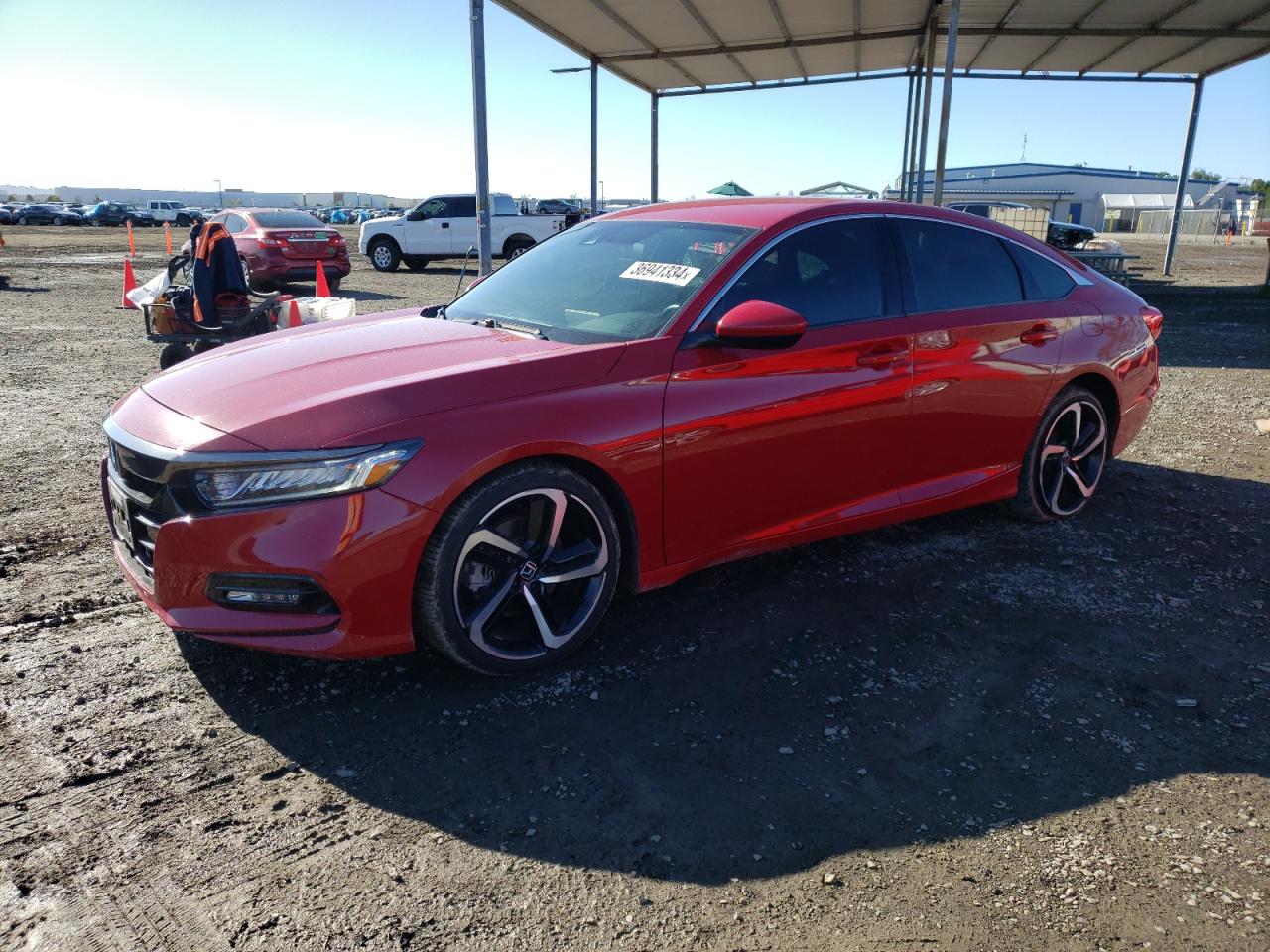 Obraz 1 z 2018 HONDA ACCORD SPORT 2018 z VIN 1HGCV1F35JA182300