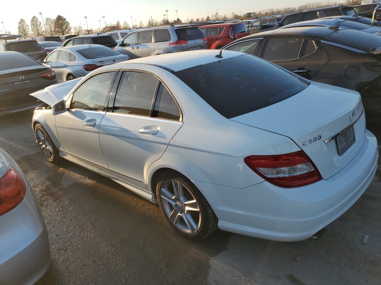 Image 2 of 2011 MERCEDES-BENZ C 300 2011 with VIN WDDGF5EB3BA497097