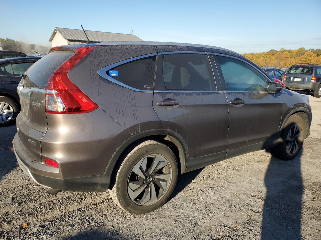 Image 3 of 2016 HONDA CR-V TOURING 2016 with VIN 5J6RM4H9XGL015727