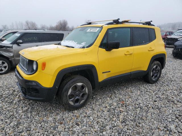 Image 1 of 2017 JEEP RENEGADE SPORT 2017 with VIN ZACCJBAB2HPE85740