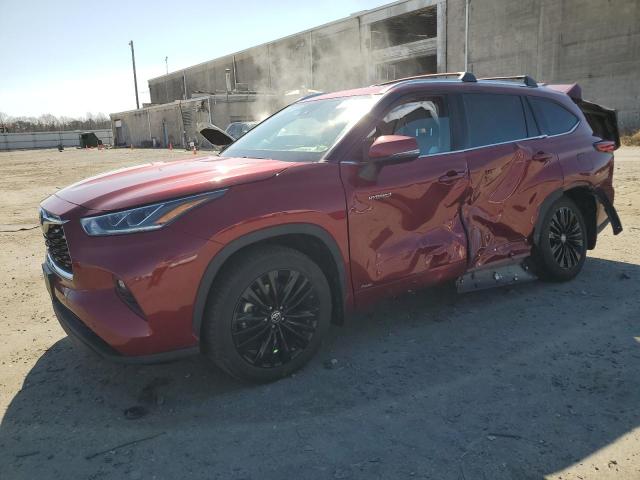 Image 1 of 2021 TOYOTA HIGHLANDER HYBRID LIMITED 2021 with VIN 5TDDBRCH6MS016465