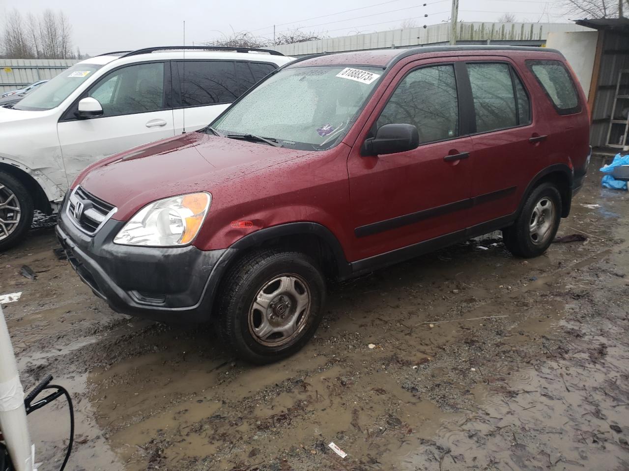 Изображение 1 2002 HONDA CR-V LX 2002 с VIN JHLRD78402C016019
