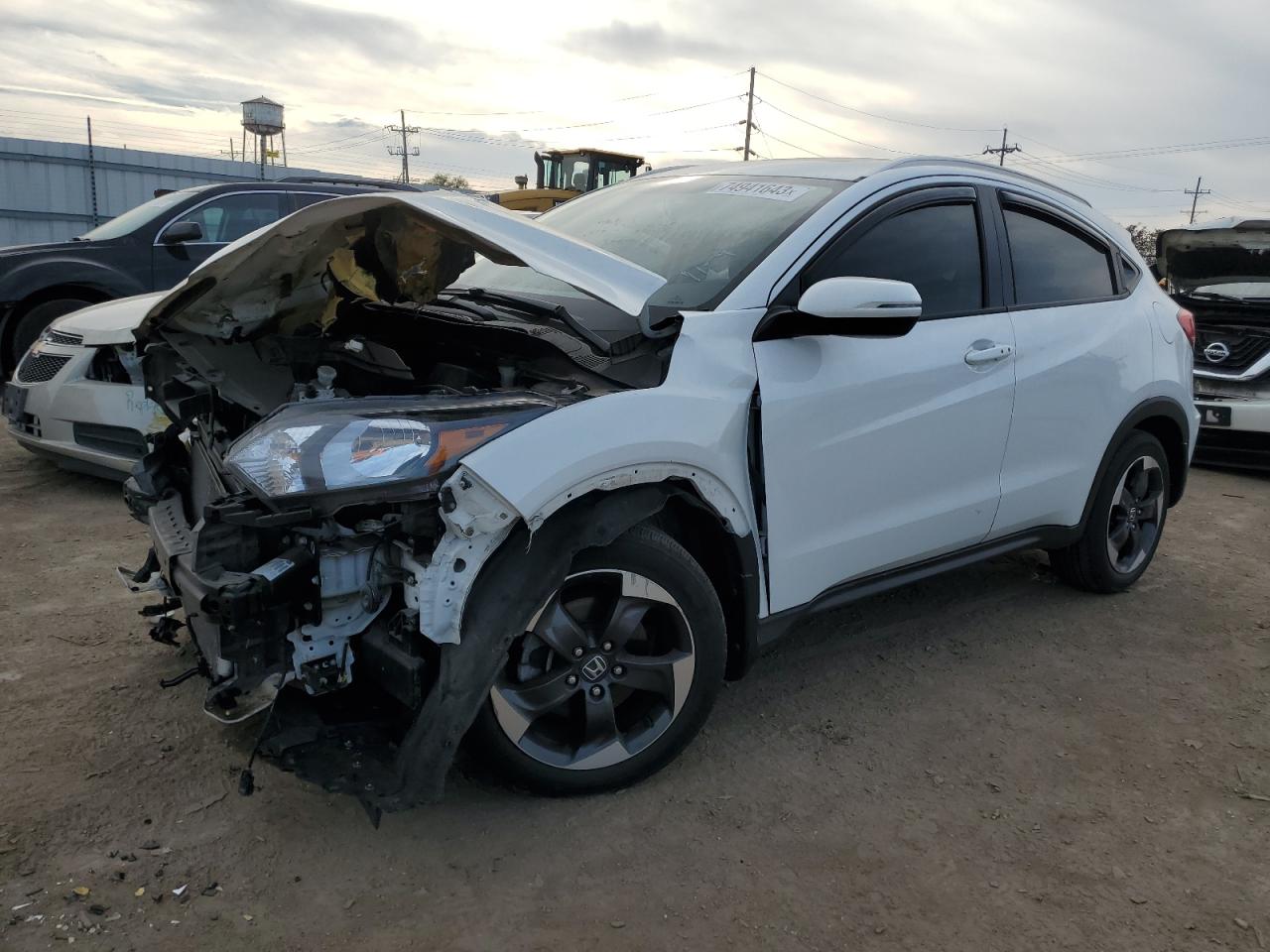 Image 1 of 2018 HONDA HR-V EXL 2018 with VIN 3CZRU5H75JM708229