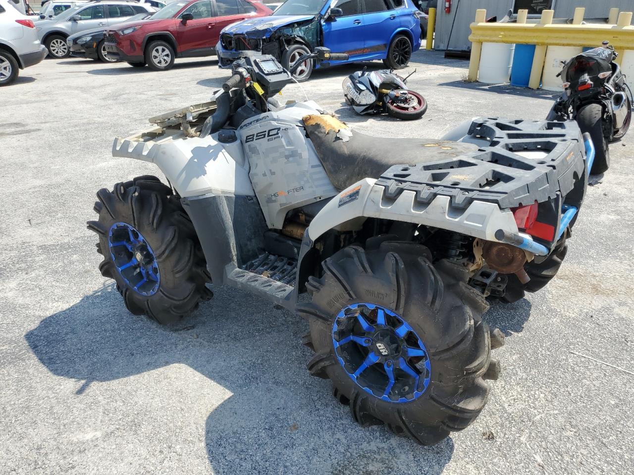 Image 3 of 2021 POLARIS SPORTSMAN 850 HIGH LIFTER EDITION 2021 with VIN 4XASXN854MB330372