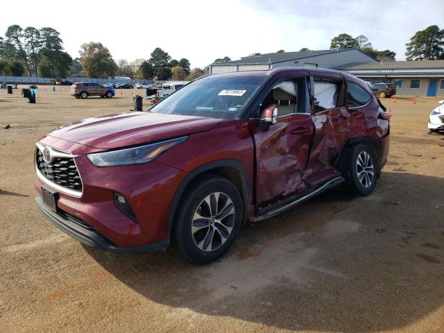 Obraz 1 z 2022 TOYOTA HIGHLANDER XLE 2022 z VIN 5TDGZRAH3NS546762