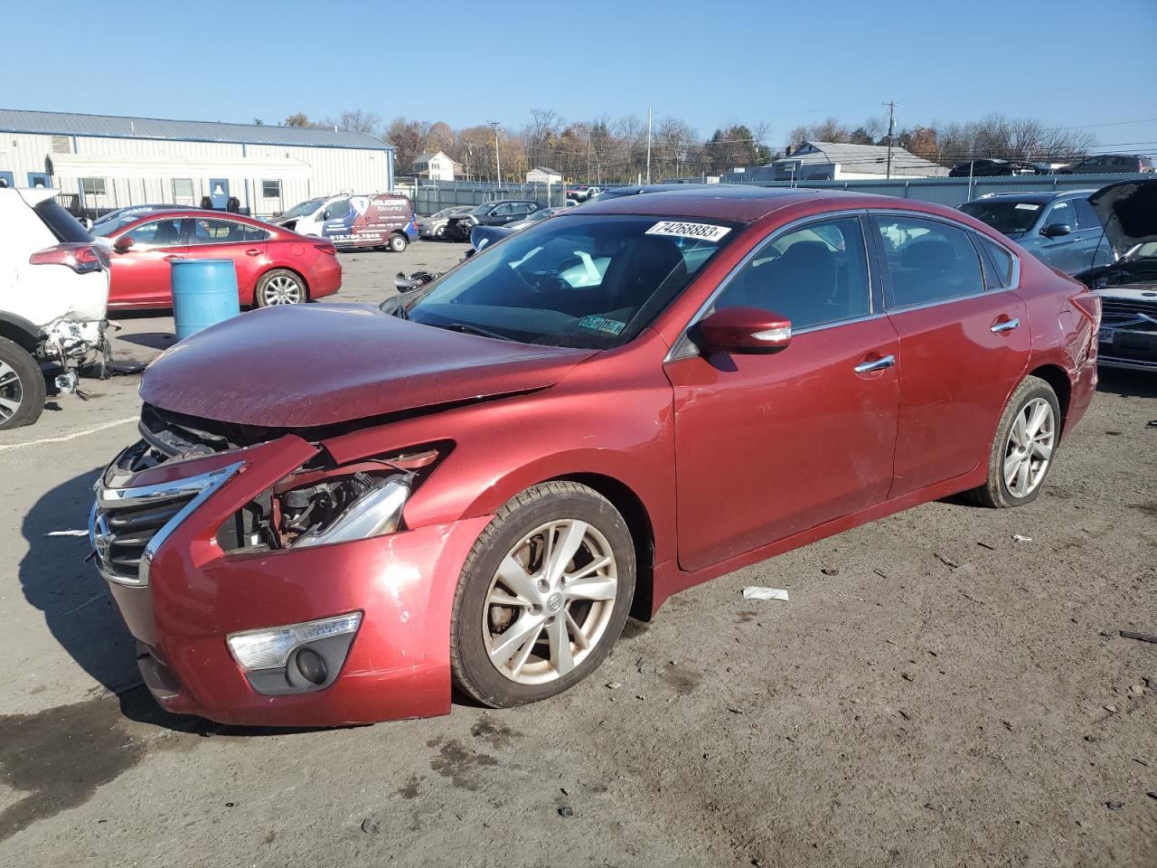 Image 1 of 2013 NISSAN ALTIMA 2.5 2013 with VIN 1N4AL3AP0DC145574