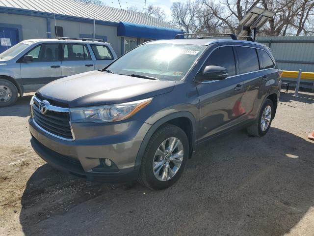 2015 TOYOTA HIGHLANDER XLE 2015 image