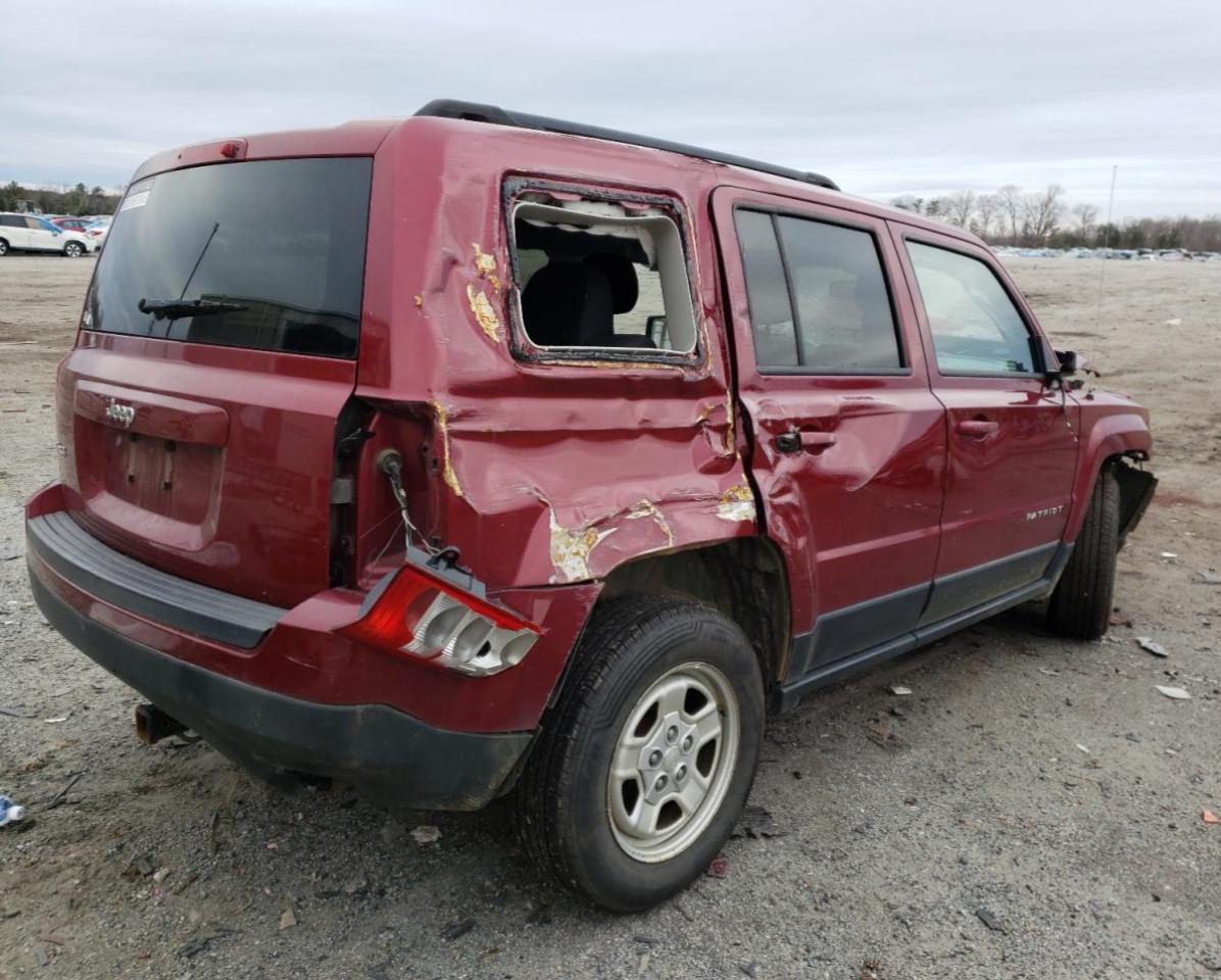 Изображение 3 2015 JEEP PATRIOT SPORT 2015 с VIN 1C4NJRBB1FD268790