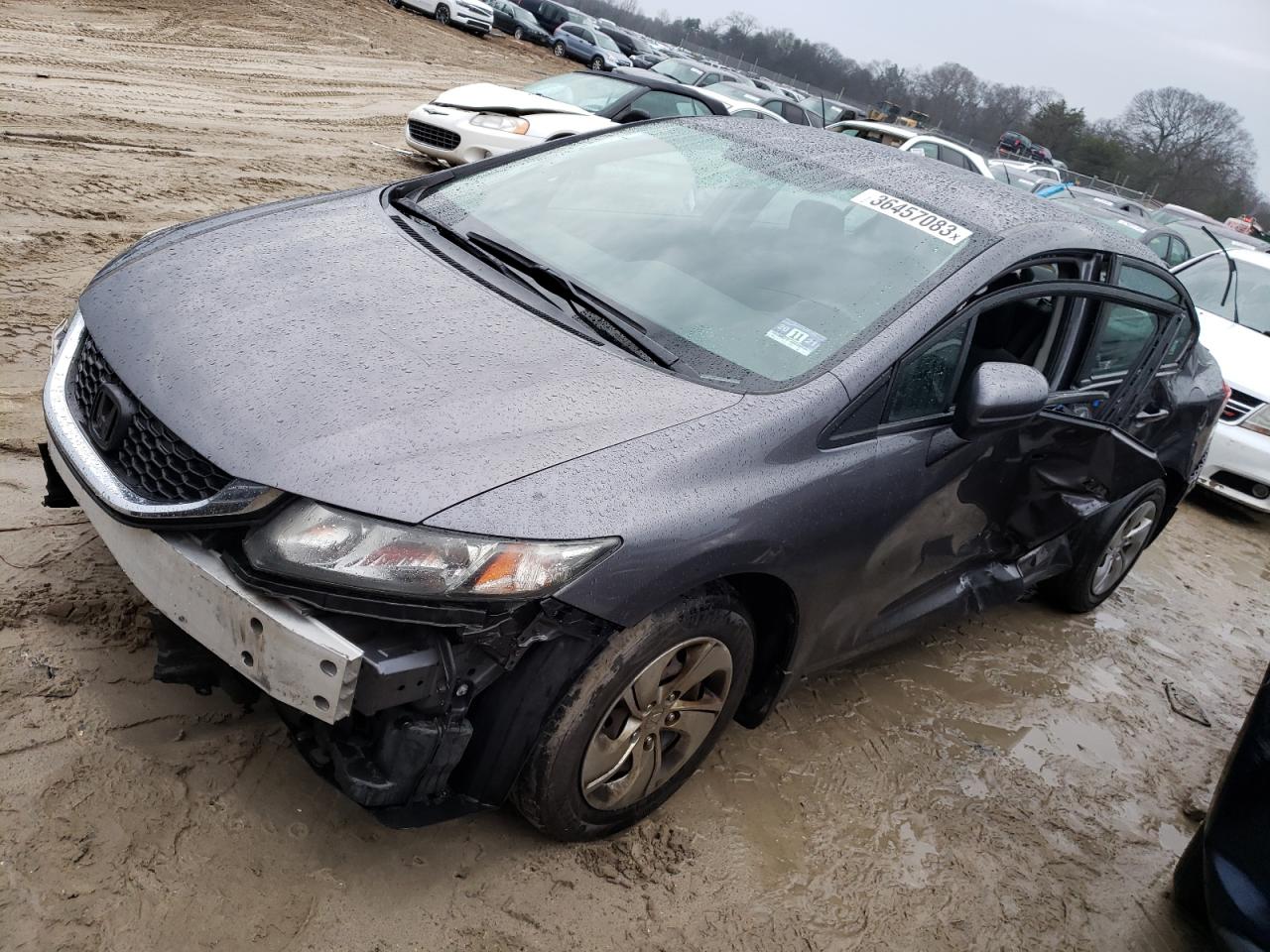 Obraz 1 z 2015 HONDA CIVIC LX 2015 z VIN 2HGFB2F53FH507709