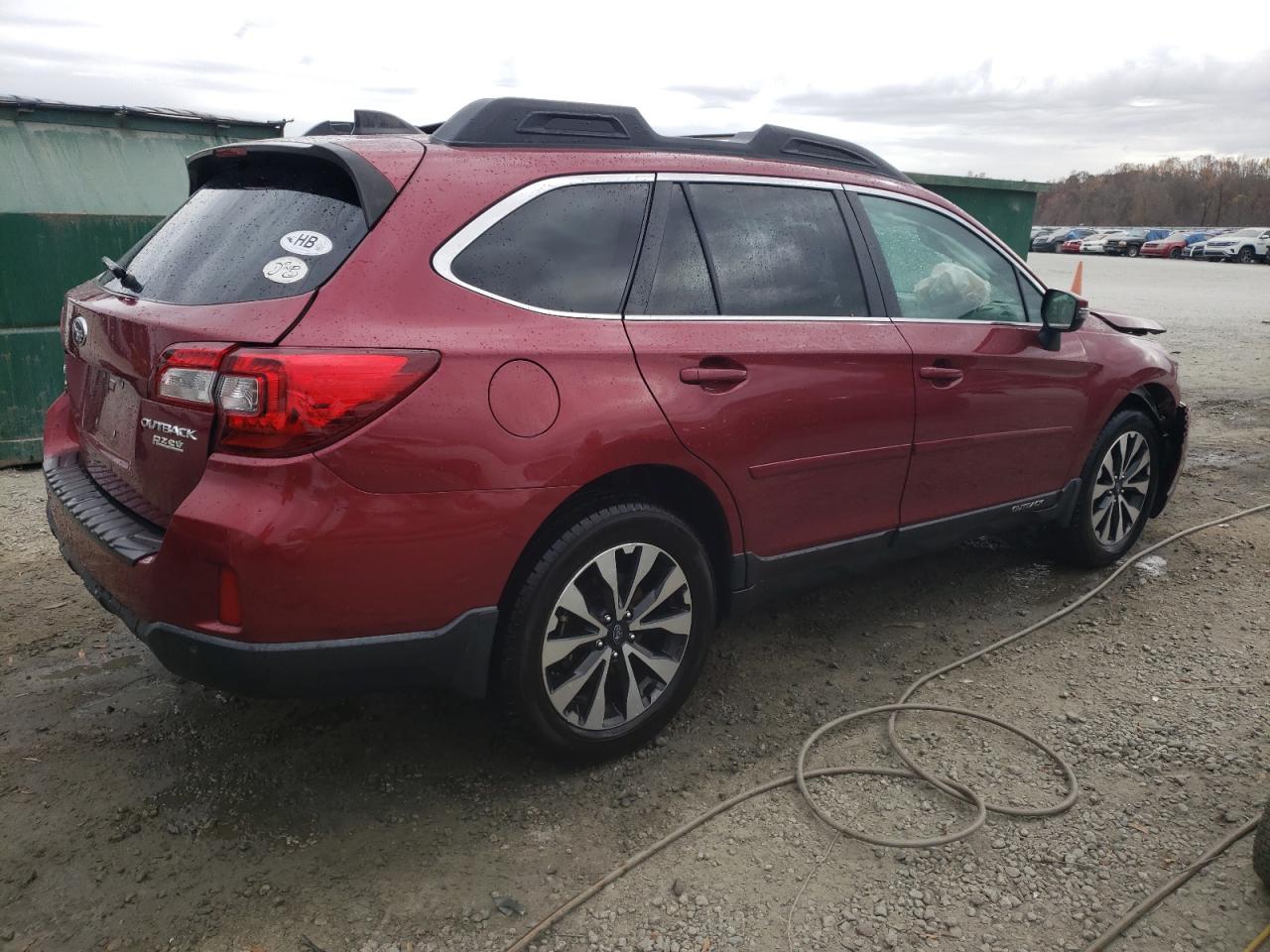 Image 3 of 2017 SUBARU OUTBACK 2.5I LIMITED 2017 with VIN 4S4BSANC5H3340164
