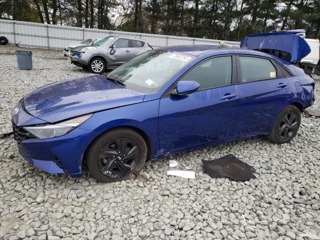 Image 1 of 2021 HYUNDAI ELANTRA SEL 2021 with VIN 5NPLM4AG8MH004925