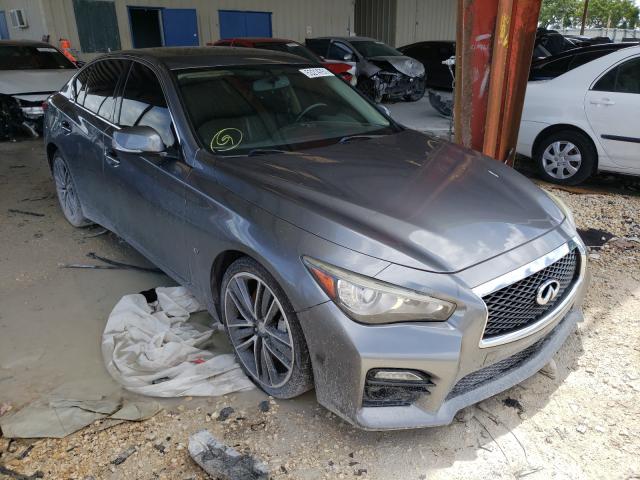 Image 1 of 2015 INFINITI Q50 BASE 2015 with VIN JN1BV7AP4FM349830