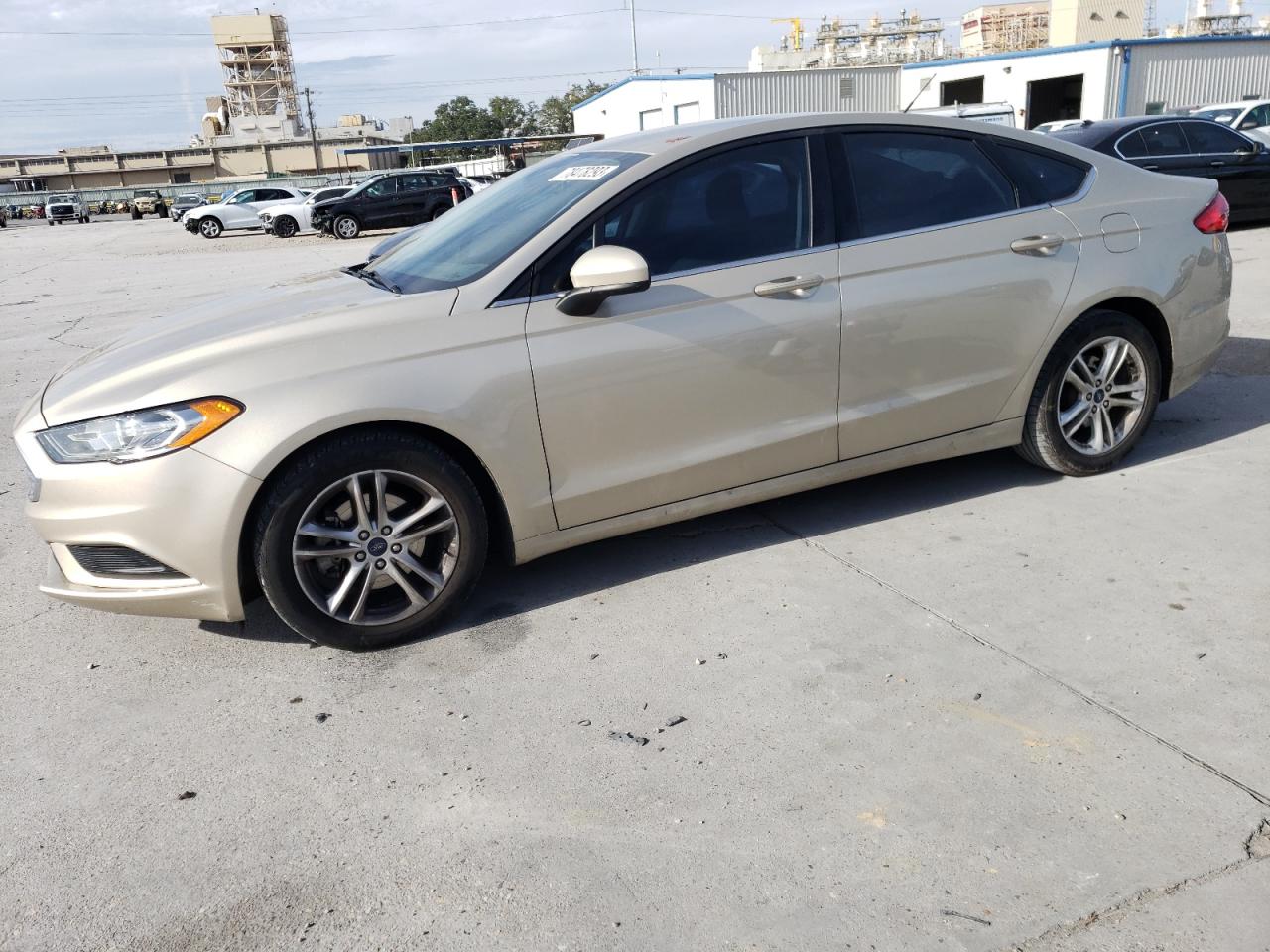 Image 1 of 2018 FORD FUSION SE 2018 with VIN 3FA6P0H77JR125611