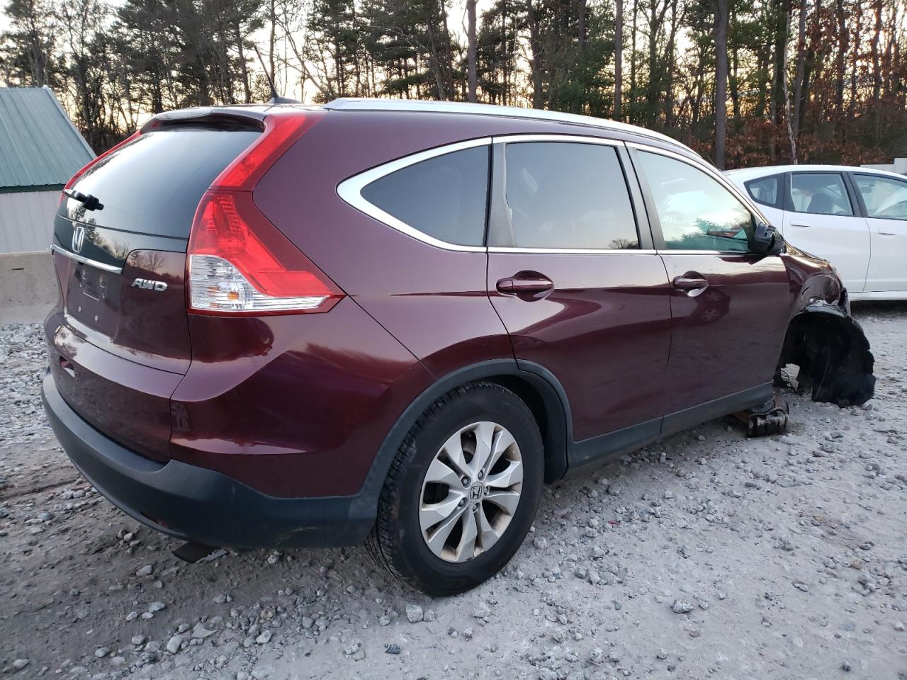 Image 3 of 2014 HONDA CR-V EXL 2014 with VIN 5J6RM4H76EL013887