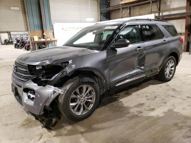 Изображение 1 2022 FORD EXPLORER XLT 2022 с VIN 1FMSK8DHXNGC08351