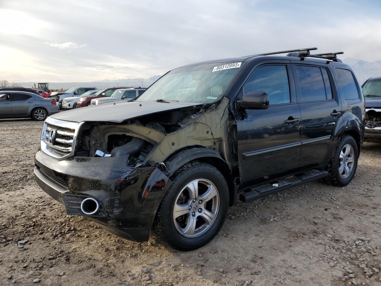 Image 1 of 2013 HONDA PILOT EXL 2013 with VIN 5FNYF4H54DB002110
