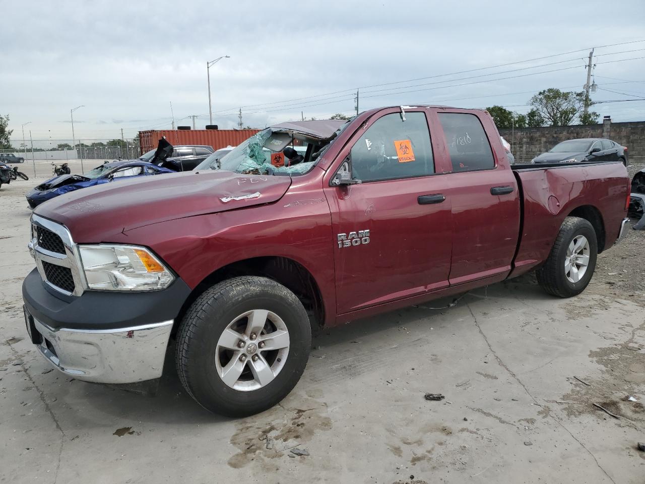 Image 1 of 2018 RAM 1500 ST 2018 with VIN 1C6RR6FG6JS132102