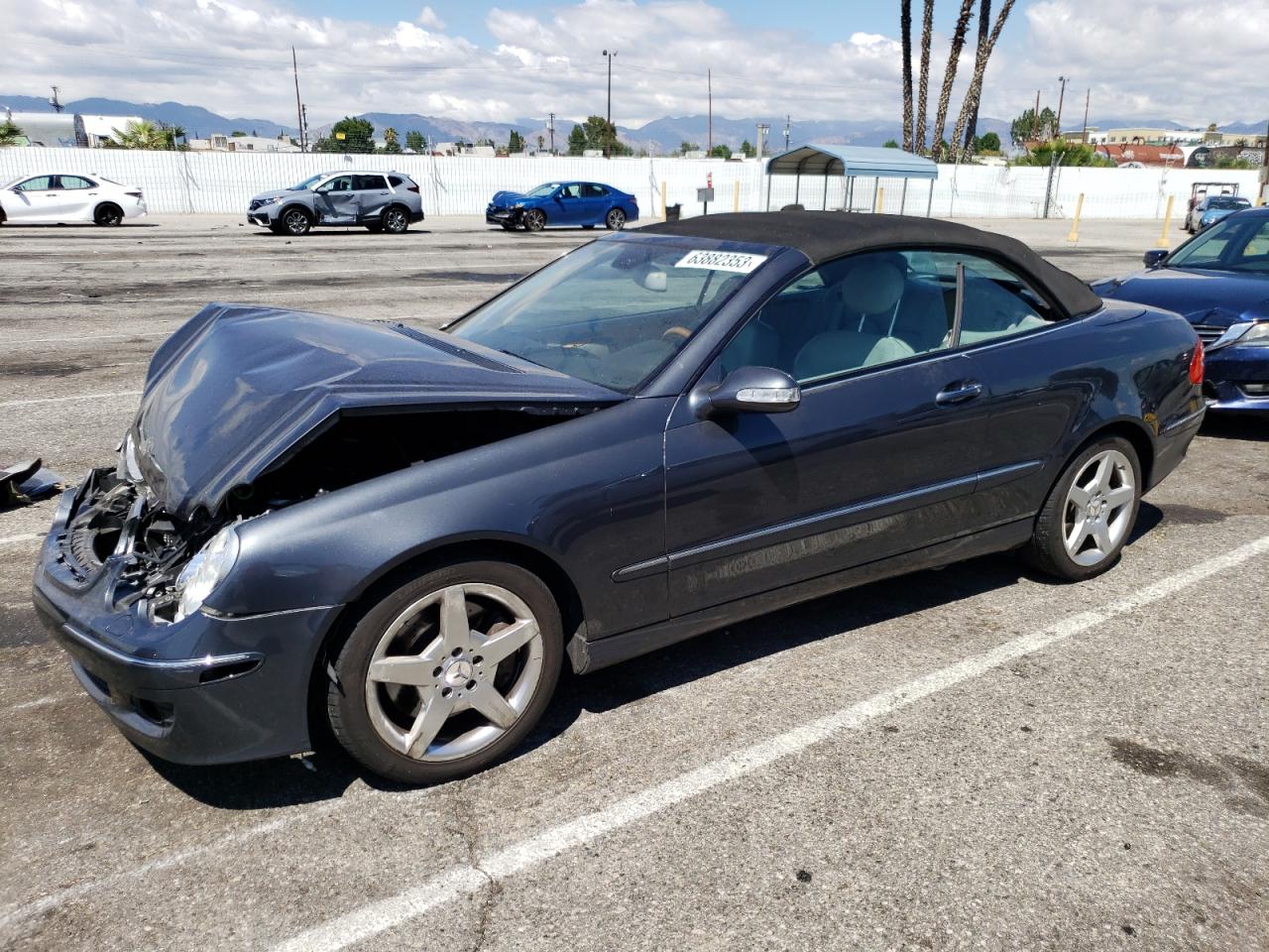 Image 1 of 2009 MERCEDES-BENZ CLK 350 2009 with VIN WDBTK56F69T104700