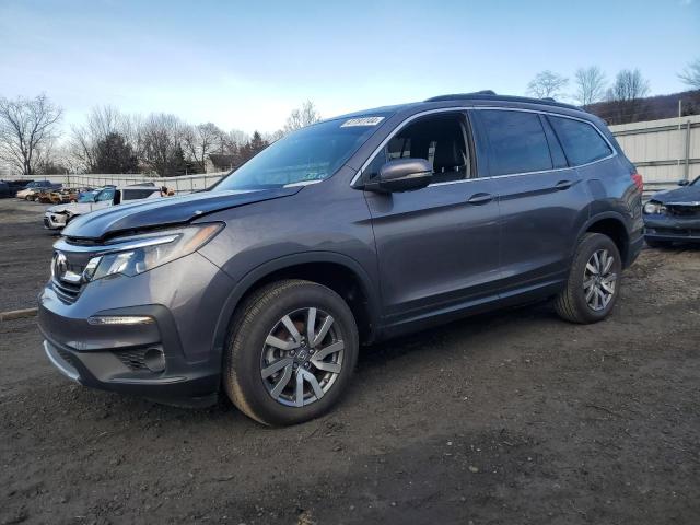 Image 1 of 2021 HONDA PILOT EXL 2021 with VIN 5FNYF6H57MB086970