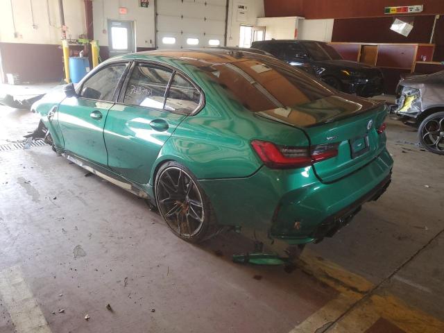 Obraz 2 z 2023 BMW M3 COMPETITION 2023 z VIN WBS43AY03PFP12537