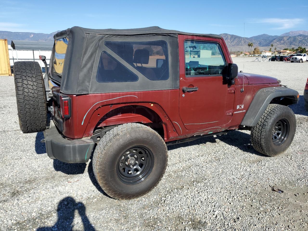 Obraz 3 z 2007 JEEP WRANGLER X 2007 z VIN 1J4FA24157L180276