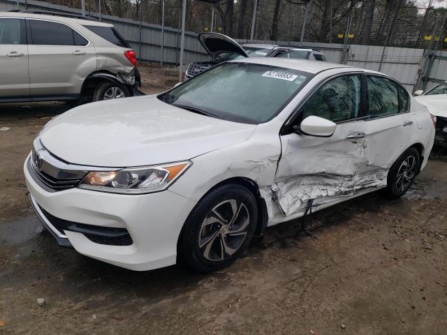 Image 1 of 2017 HONDA ACCORD LX 2017 with VIN 1HGCR2F31HA145474