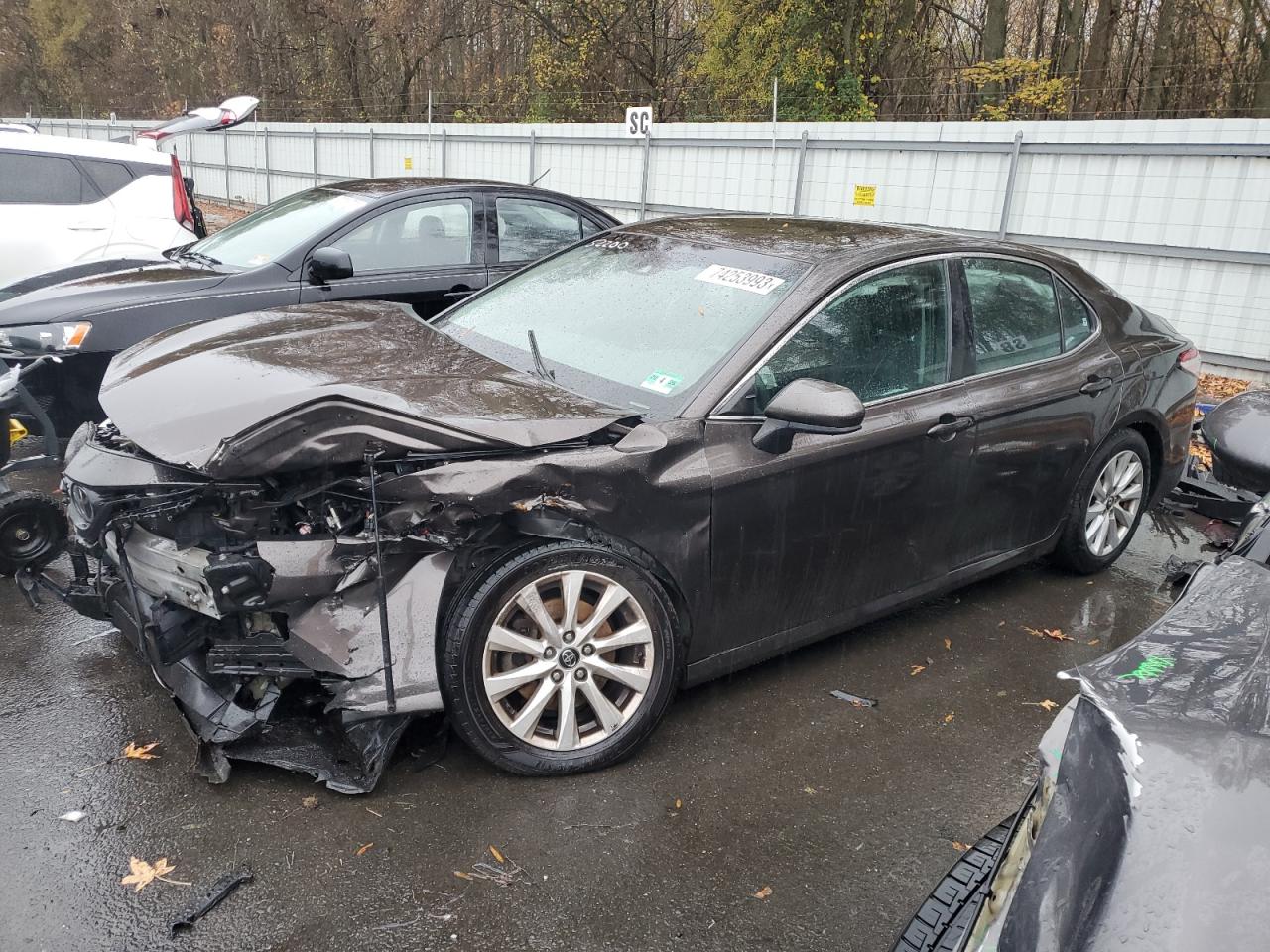 Изображение 1 2018 TOYOTA CAMRY L 2018 с VIN 4T1B11HK1JU509599