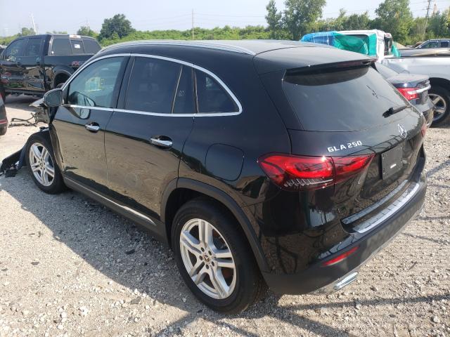Image 3 of 2021 MERCEDES-BENZ GLA 250 4MATIC 2021 with VIN W1N4N4HB3MJ262894