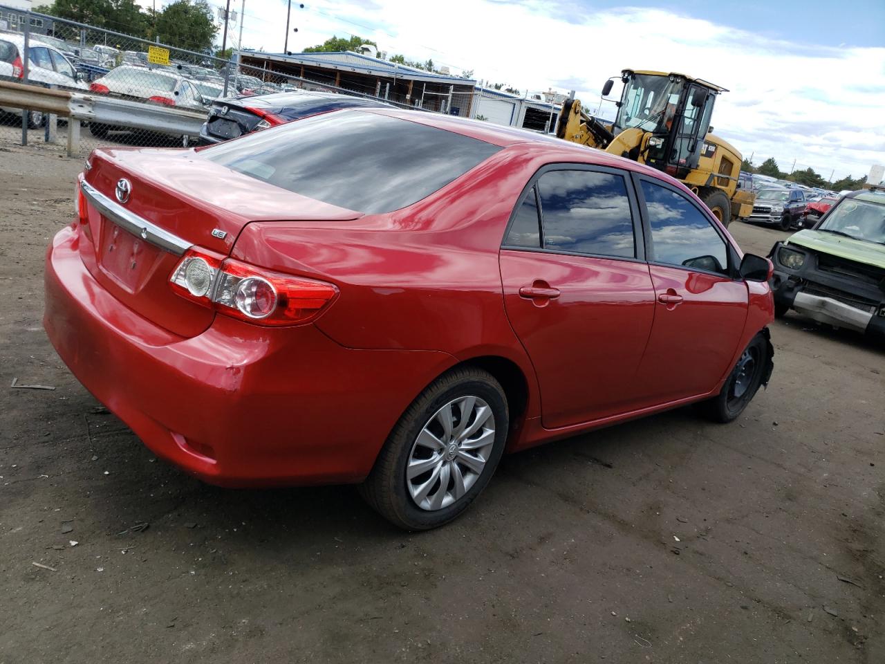 Image 3 of 2012 TOYOTA COROLLA BASE 2012 with VIN 2T1BU4EE1CC864543