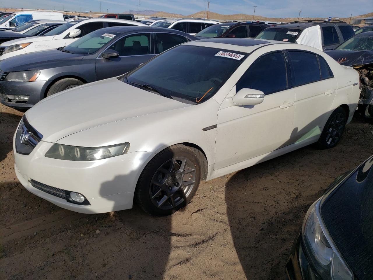 Obraz 1 z 2008 ACURA TL TYPE S 2008 z VIN 19UUA765X8A003313