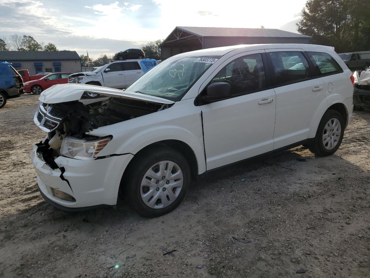Image 1 of 2015 DODGE JOURNEY SE 2015 with VIN 3C4PDCAB0FT679526