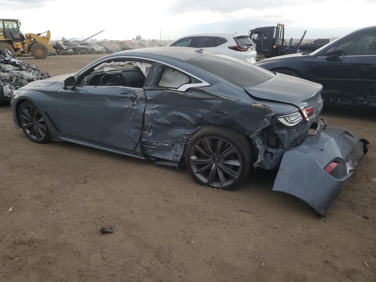 Image 2 of 2022 INFINITI Q60 RED SPORT 400 2022 with VIN JN1FV7LL9NM680994