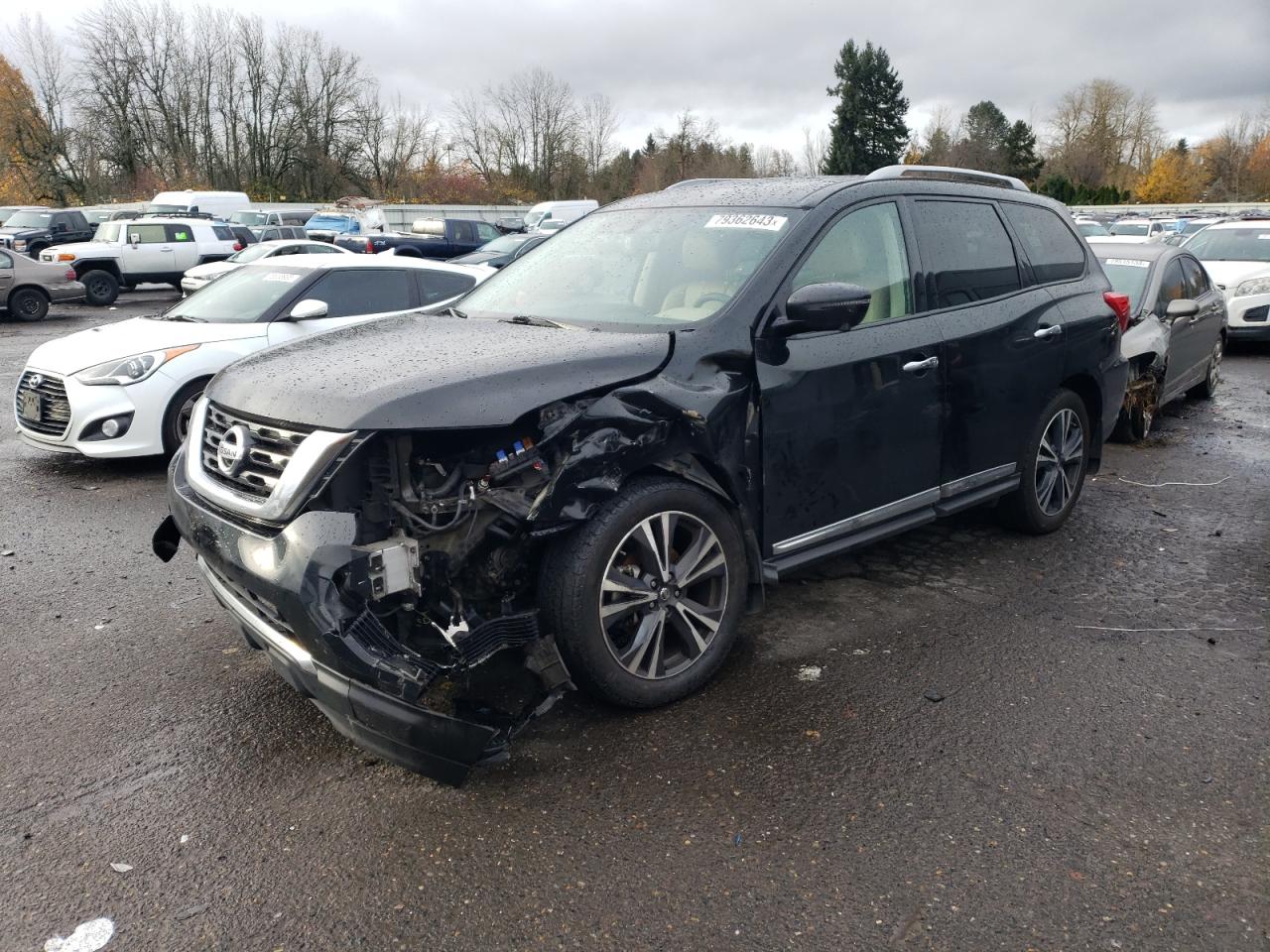 Image 1 of 2018 NISSAN PATHFINDER S 2018 with VIN 5N1DR2MM9JC665393