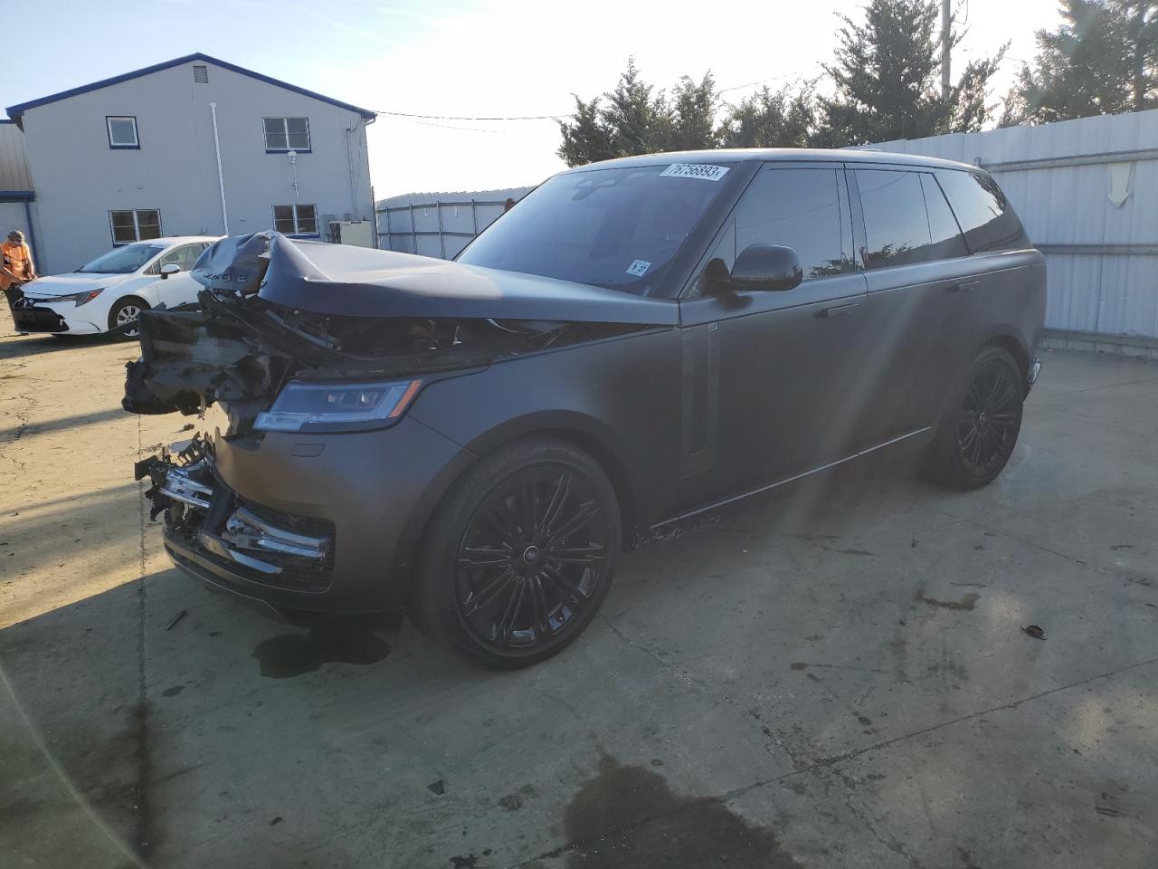 Image 1 of 2023 LAND ROVER RANGE ROVER SE 2023 with VIN SALKP9FU3PA016743