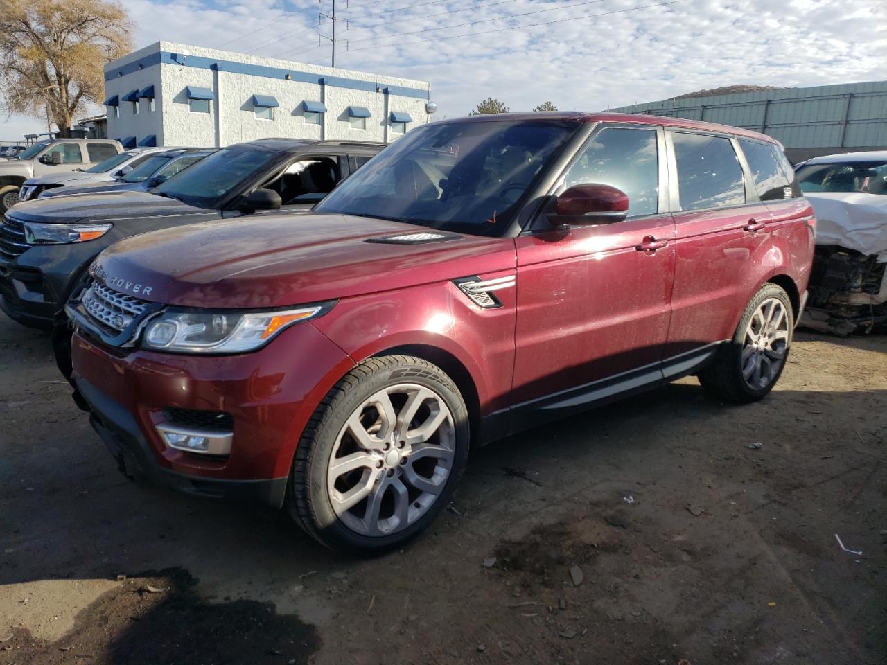 Image 1 of 2017 LAND ROVER RANGE ROVER SPORT HSE 2017 with VIN SALWR2FV8HA681747