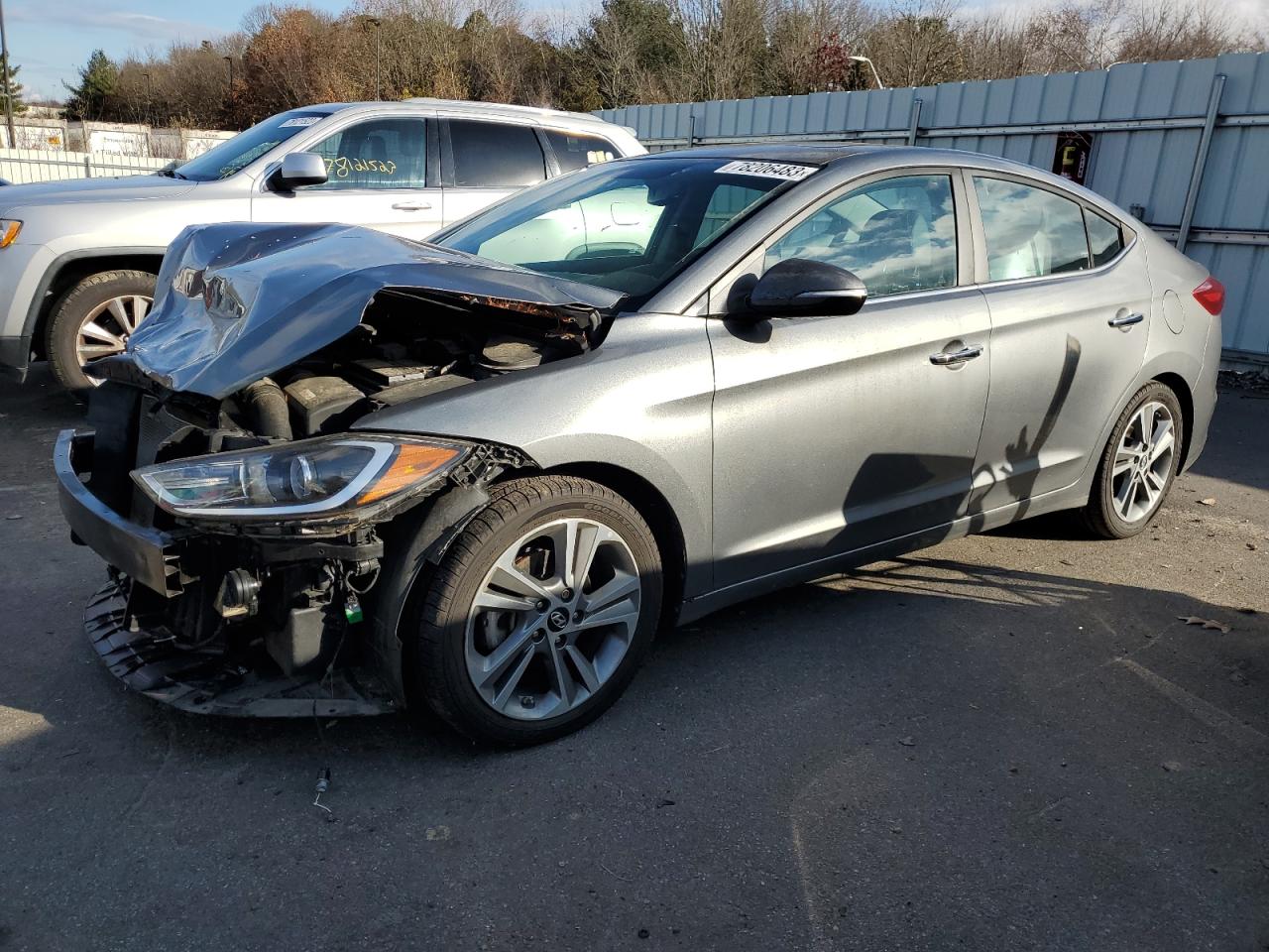 Image 1 of 2017 HYUNDAI ELANTRA SE 2017 with VIN KMHD84LF0HU262408