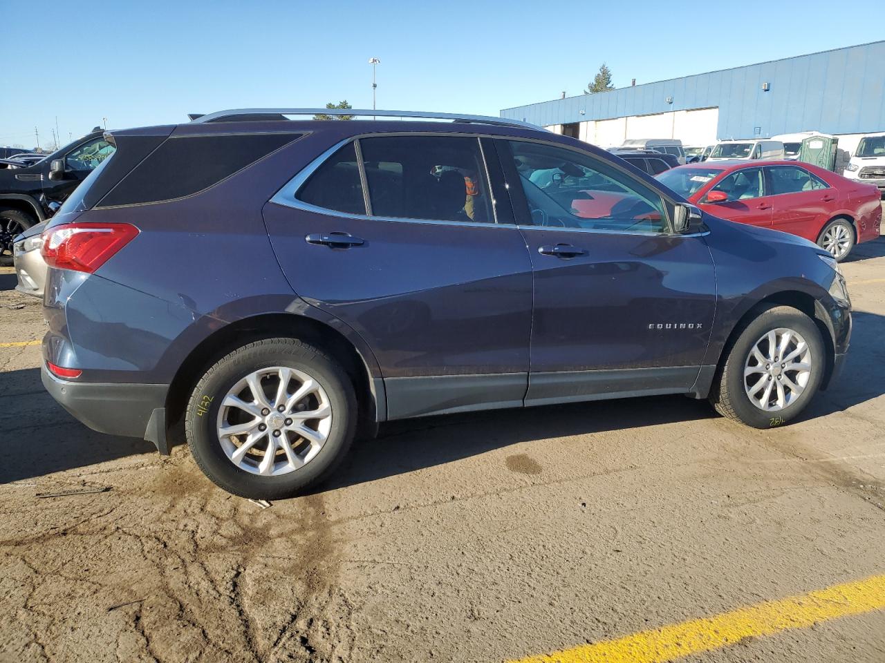 Image 3 of 2018 CHEVROLET EQUINOX LT 2018 with VIN 3GNAXSEV7JS574905