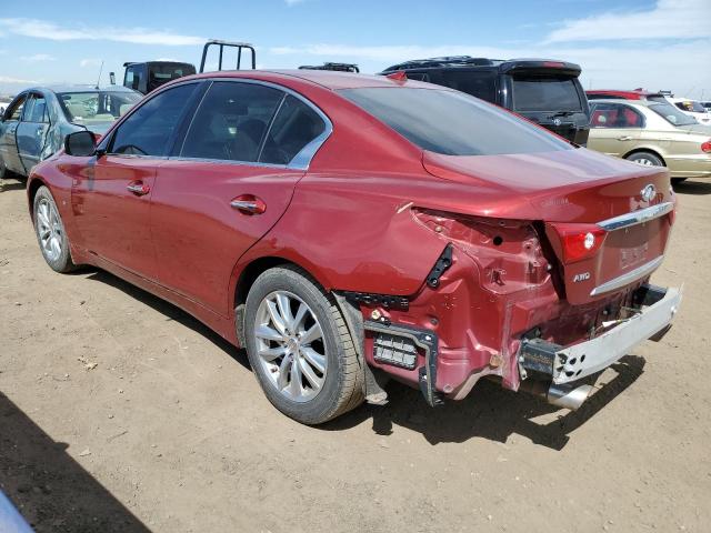 Image 2 of 2015 INFINITI Q50 BASE 2015 with VIN JN1BV7AR8FM419654
